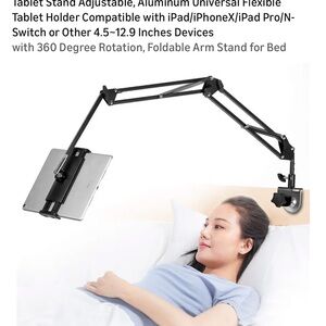 Universal Flexible Tablet Stand - Black